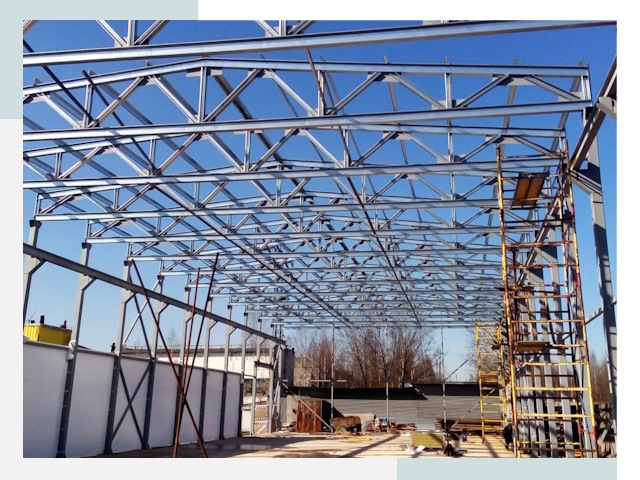 Строительство цехов в Воскресенск от 620 руб. под ключ