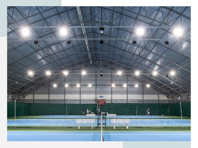 Строительство теннисных кортов в Воскресенск от 620 руб.