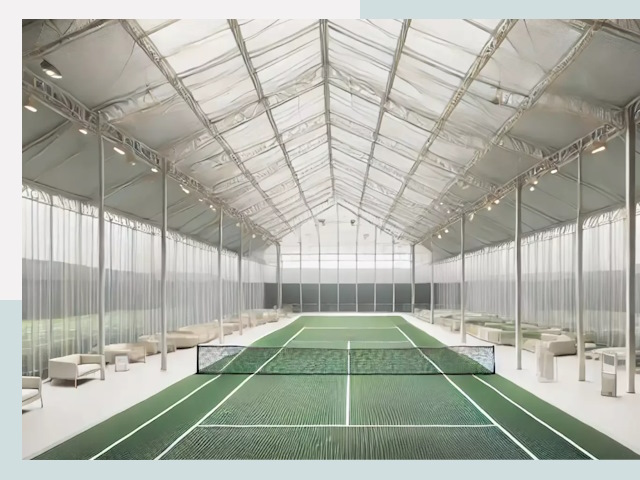 Строительство теннисных кортов в Воскресенске