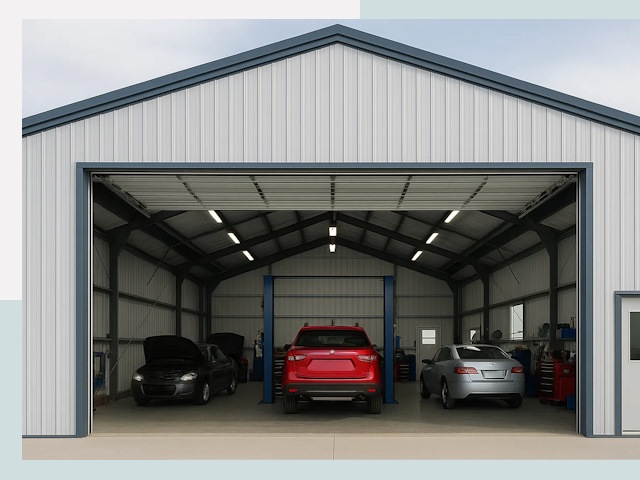 Ангары из сэндвич панелей от 620 руб. в Воскресенск