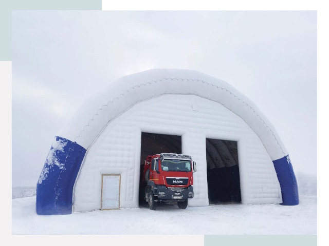 Мобильные ангары в Воскресенске