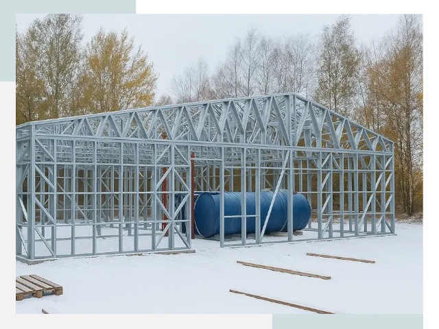 Металлические ангары в Воскресенске