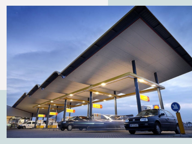 Навесы для АЗС в Воскресенск от 620 руб. - Защита и комфорт