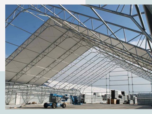 Каркасно-тентовые сооружения от СтальСтрой-Вск по цене 620 руб.