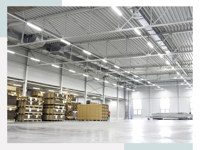 Освещение ангаров в Воскресенске