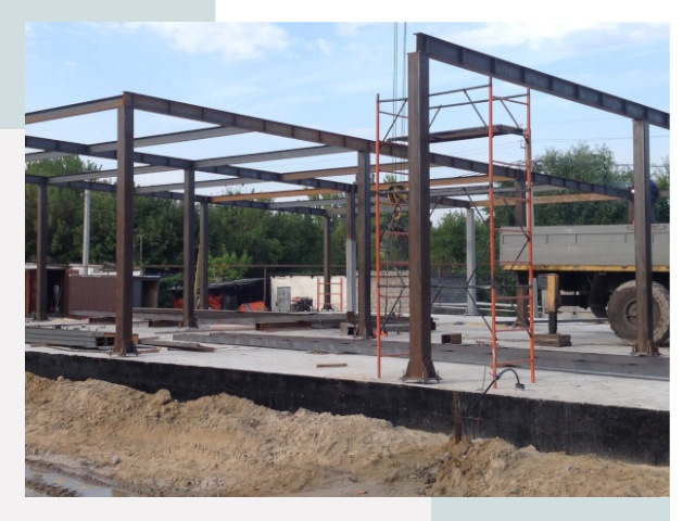 Фундамент для ангаров в Воскресенске