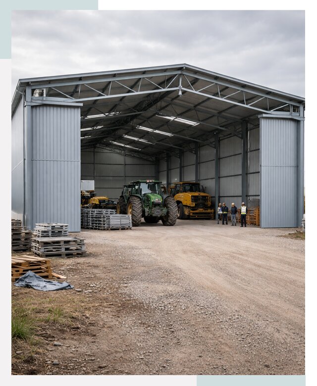 Ангары для сельхозтехники в Воскресенске от 20676 р. | СтальСтрой-Вск