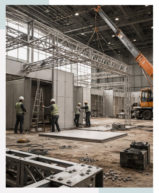 Строительство выставочных павильонов в Воскресенске от 36183 р.| СтальСтрой-Вск