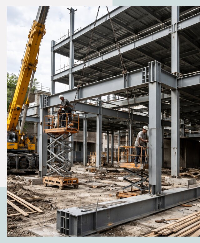 Строительство торгово-офисных зданий под ключ в Воскресенске