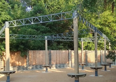 Терраса из металлоконструкций под ключ, проектирование, изготовление и монтаж от СтальСтрой-Вск